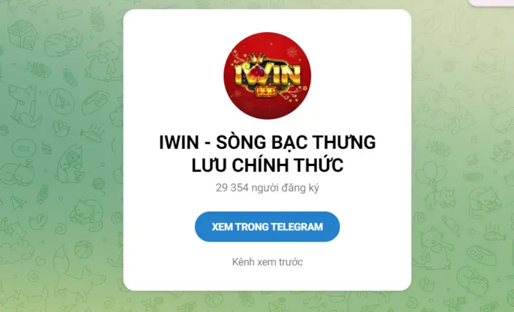 Hình thức Liên hệ Iwin - bộ phận chăm sóc khách 